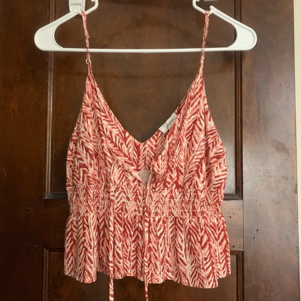 Printed Crop Top